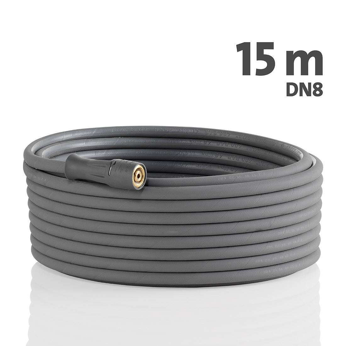 KRÄNZLE HD-SCHLAUCH DN 6 X 20 M, grau, quadro 899