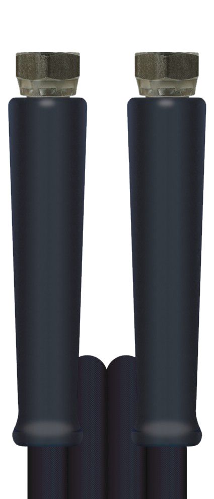 Hochdruckschlauch 2SN-12 Schwarz 10 Mtr
