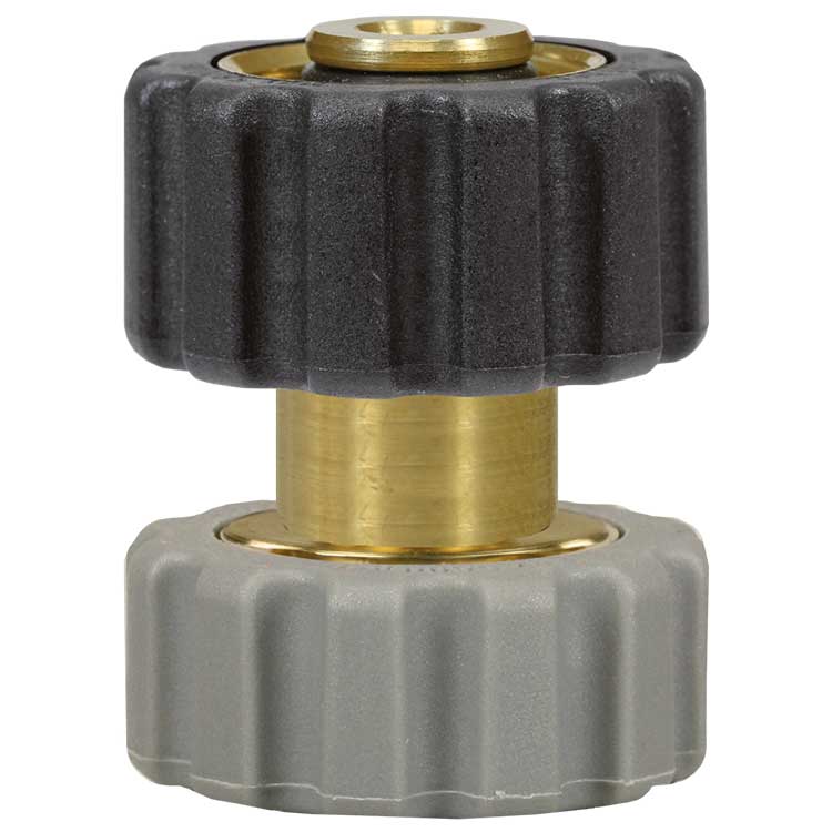 Doppel Quickverschraubung M22 IG - M21 IG