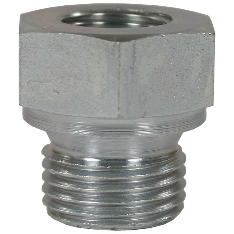 Verschraubung 1/4" AG - 1/8" IG Stahl verzinkt