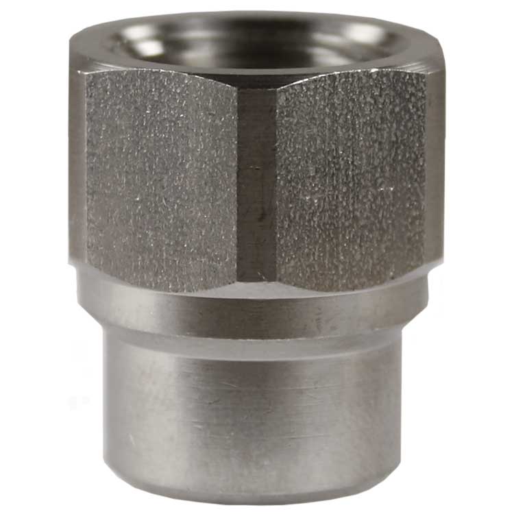 Muffe 3/8-1/4 Edelstahl