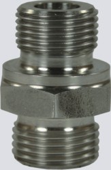 Verschraubung 3/8  AG - 3/8  AG Edelstahl